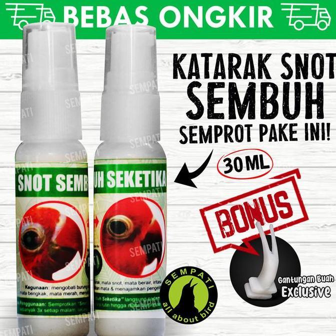 Kicaudor- Sempati Snot Sembuh Seketika Sempati Vitamin Obat Burung Sakit Mata