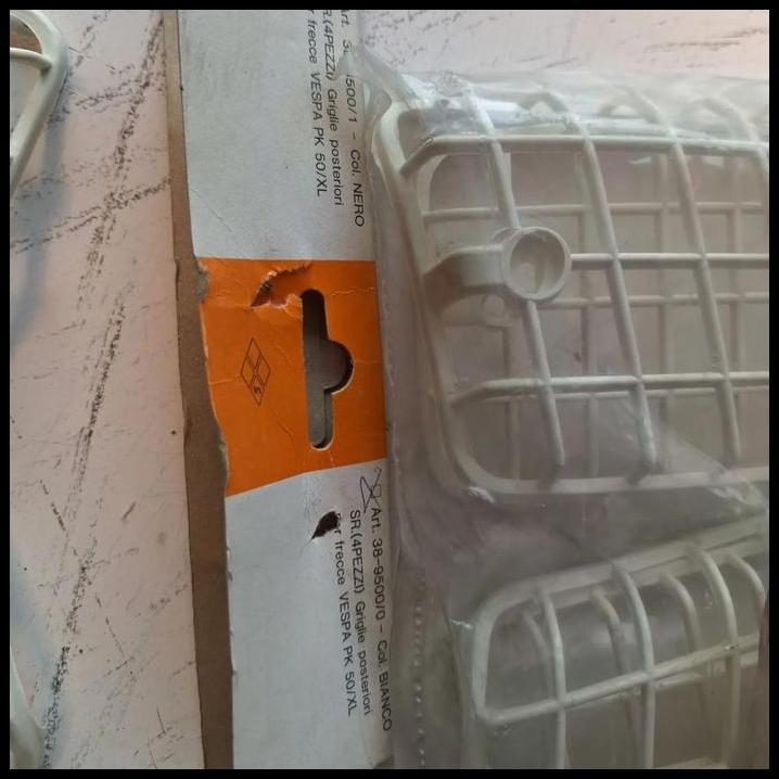 HOT DEAL GRILL SEIN VESPA PK/CORSA ORI NOS ITALY SET DEPAN BELAKANG. ORI ITALY CAKEP RARE 