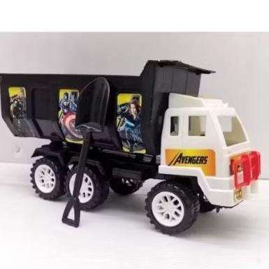 new arrival mainan truk sampah plastik ttp02 berbagai warna