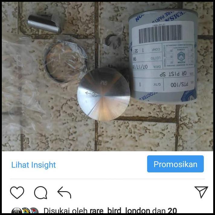 BEST DEAL SEHER VESPA PTS SPECIAL UKURAN 9M MERK VEMSA BARU 