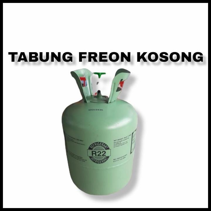 HOT DEAL TABUNG FREON KOSONG R22 BERAT 3KG 