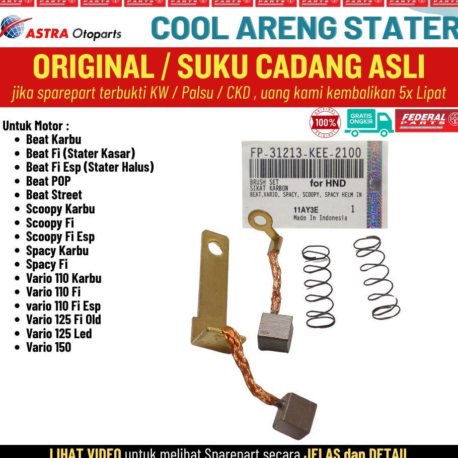 Arang Areng Cool Kul Stater Dinamo Beat Fi POP Street Scoopy Spacy Vario 110 125 150 Karbu Original
