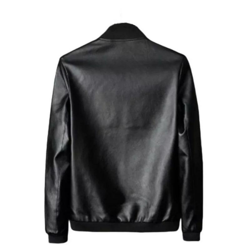 NEW DEALS Jaket Kulit Bomber Viena Casual Jacket bomber kulit pria wanita Jaket Bomber Pria Jaket Ku