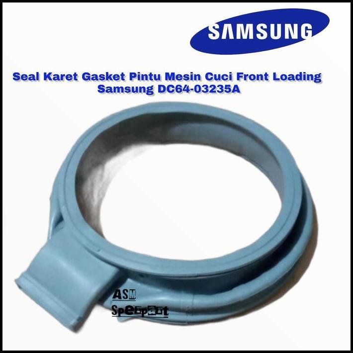 DISKON SEAL KARET GASKET PINTU MESIN CUCI SAMSUNG WD70M4453MW KODE DC64-03235 