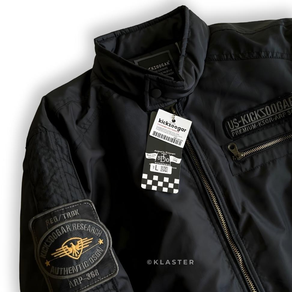 CUCI GUDANG KLASTER - Jaket Bomber Pria Casual Premium 100% Original Jaket Kicksoogar Tebal Waterpro