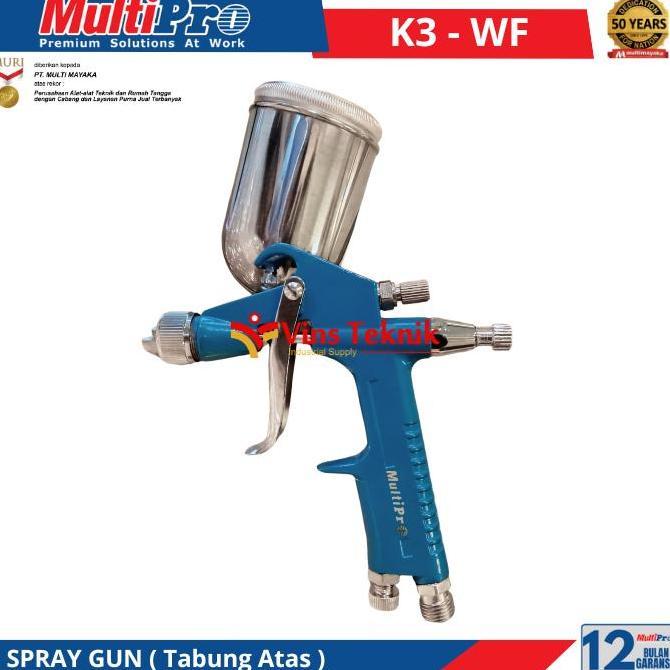 Multipro Spray Gun MULTIPRO K3-WF AIR COMPRESSOE 200ML MULTIPRO K3-WF