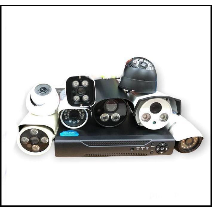 TERLARIS DVR CCTV 8 CHANNEL DAN CAMERA CCTV 8 PCS