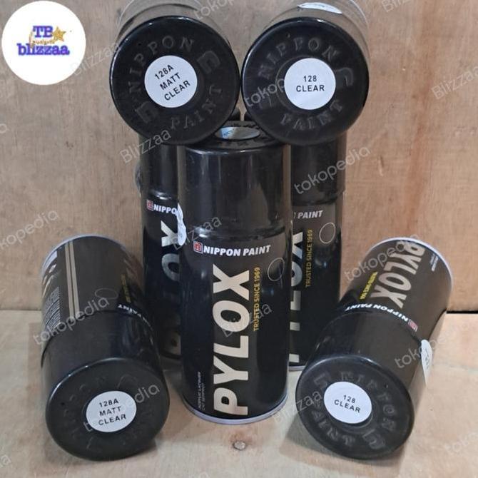 Tektok- Pylox Matt Clear 128A Pilox Clear Dof Transparan Dop Pylox Clear 128 Pylox Vernis Aneka Warn