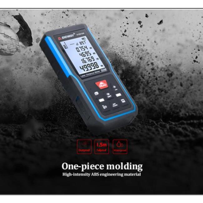 Sndway Meteran Laser Distance Dital 40 60 80 100 Laser Merah Hijau