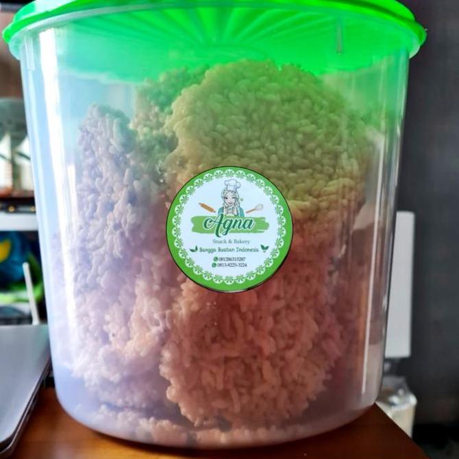 Rengginang Matang Kemasan Toples 5L SS
