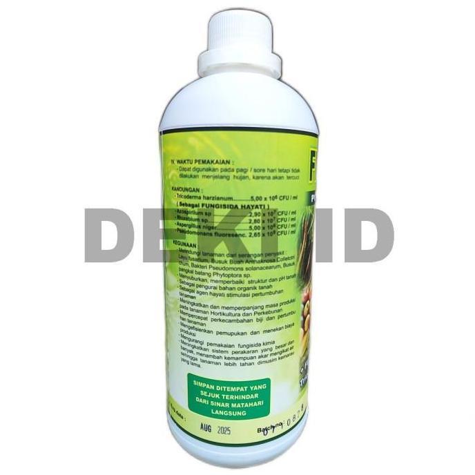 Joee- Floraone 1 L Tricoderma Cair Fungsida Hayati Pgpr Rhizobium Pestisida Organik