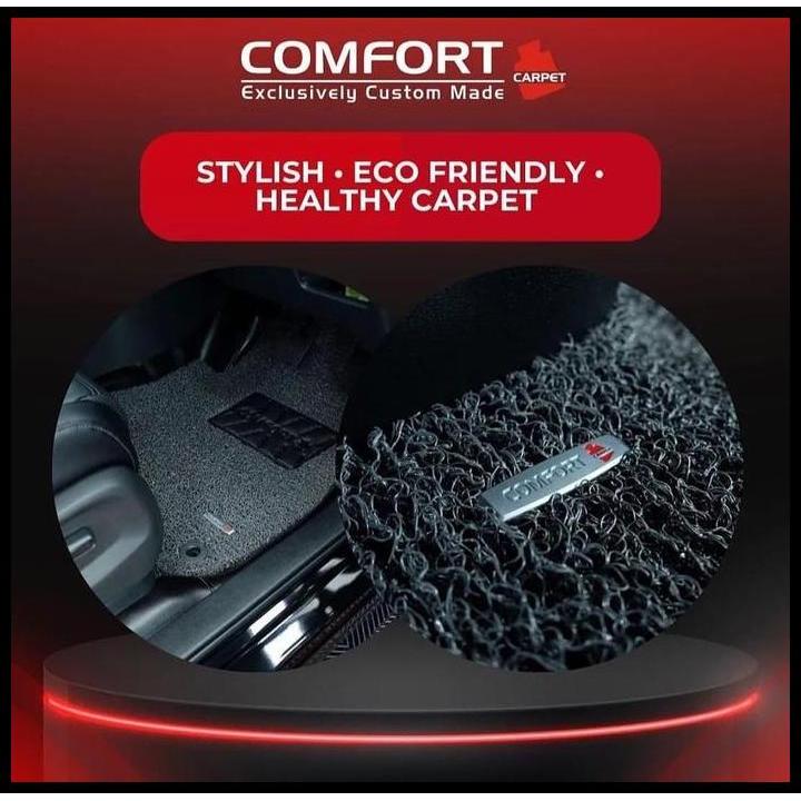 Karpet Mobil Comfort Crv Turbo 3Baris+Bagasi+Tambahan Tipe Dluxe 100% Original