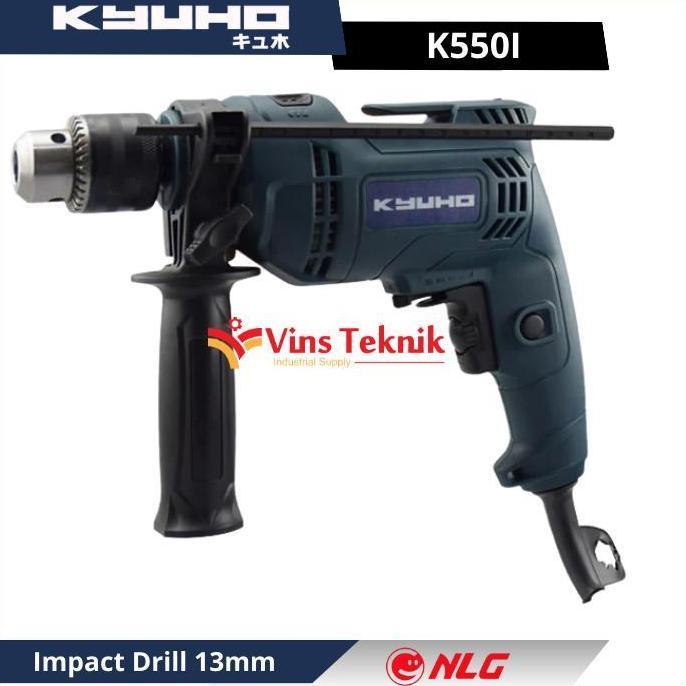 KYUHO K550i Mesin Bor Tembok Impact Drill Machine 13MM K 550 i