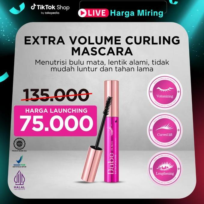Youu- [Keranjang] Bundling Mascara Extra Volume Curling + Waterproof Bold Eyeliner