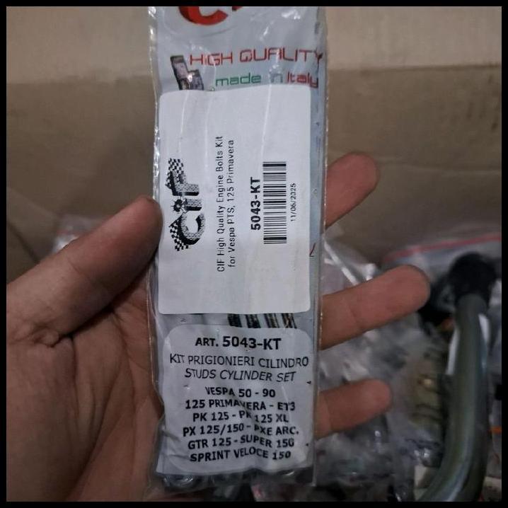 HOT DEAL BAUT TANEM BLOK VESPA PTS RACING SUPER SPRINT PX EXCEL VBB UKURAN STD 11 11 4 PCS SET MUR R