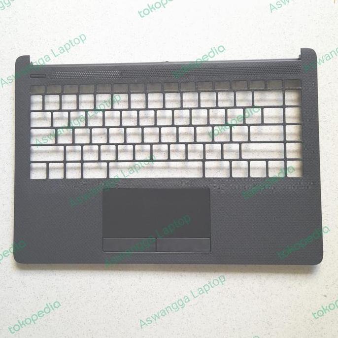 Casing C Atas Keyboard Palmrest Laptop Hp 14 Cf 14-Cf 14-Dk 14S Df 14S-Df Dk Asli