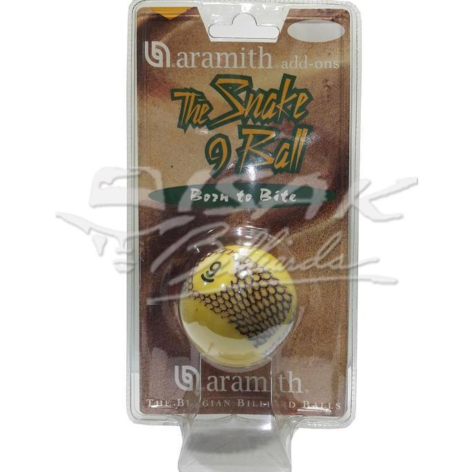 sinyonakane71 - aramith snake 9-ball - bola biliar 9 motif ular - billiard pool bilyar