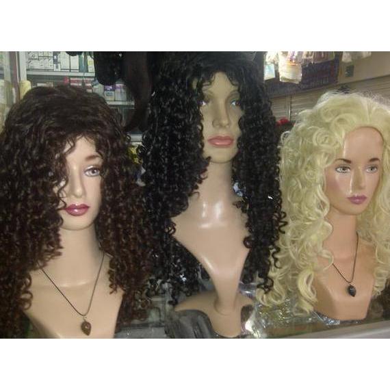 wig rambut palsu keriting kribo