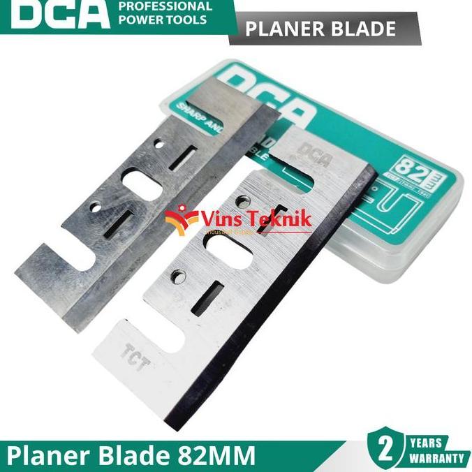 DCA Mata Planer 82MM Mata Ketam Serut Kayu Planer Blade TCT