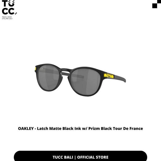 KACAMATA OAKLEY - Latch Matte Black Ink w/ Prizm Black Tour De France