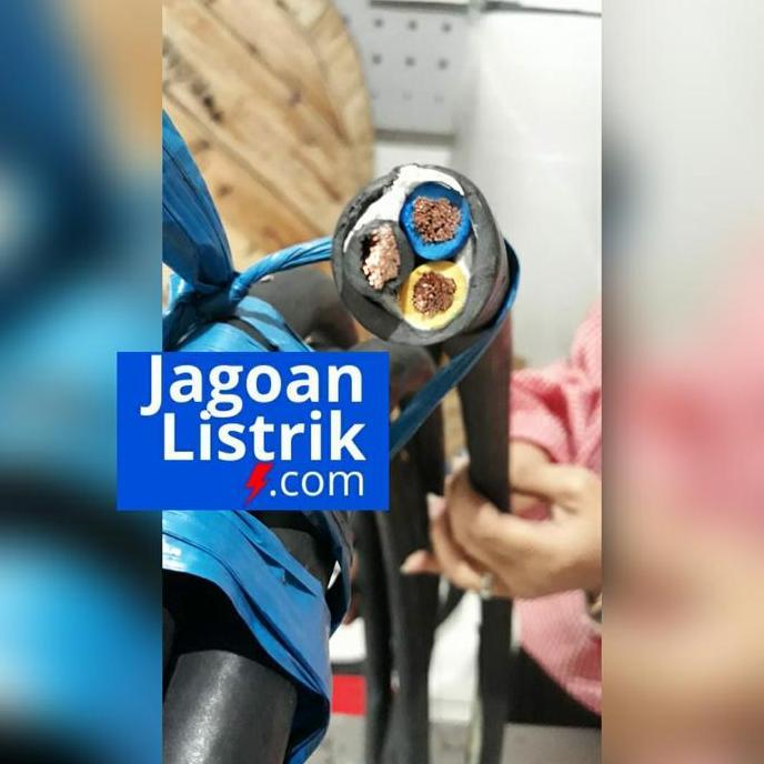 Promo Kabel Listrik Serabut NYYHY 3x10 Supreme Ecer per meter NYYHY 3x10 Hitam Diskon