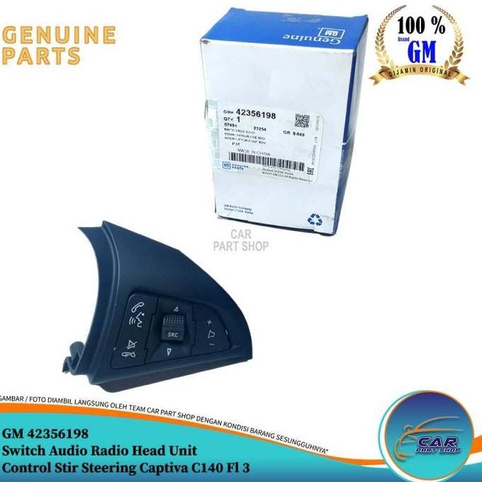 Switch Audio Radio Head Unit Control Stir Steering Chevrolet Trax Ori