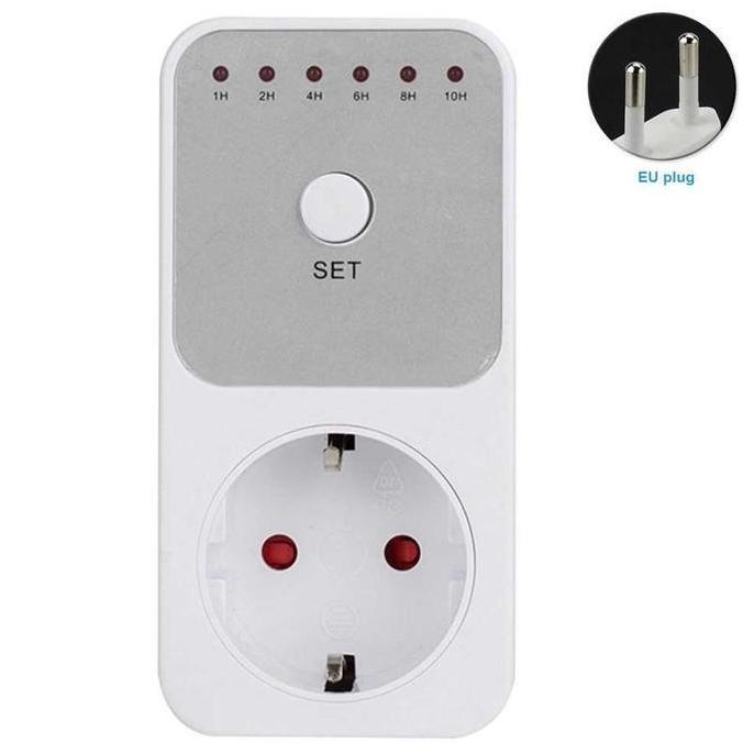 Stop Kontak Timer Digital Otomatis Countdown Timer Woo / Stop Kontak Timer