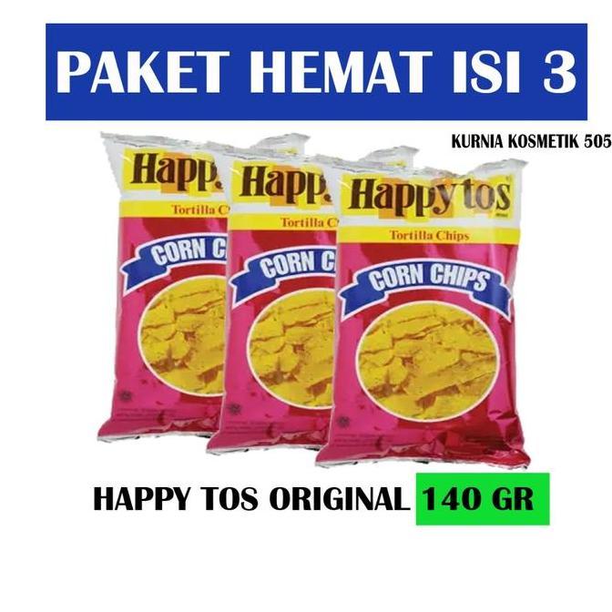 [Paket Isi 3] Happy Tos Merah Original 140 Gr Promo Lebaran