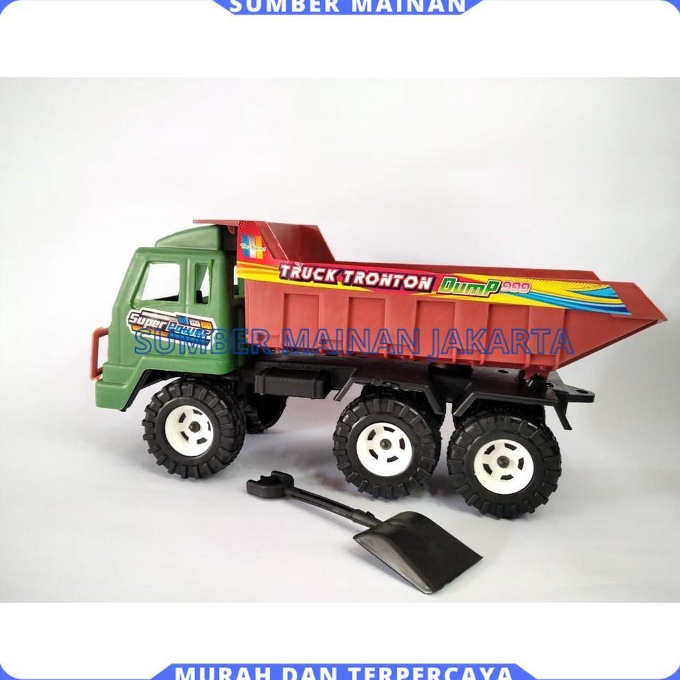 TERLARIS MAINAN ANAK MOBIL MOBILAN DUMP TRUK BAK PASIR KONSTRUKSI PLASTIK