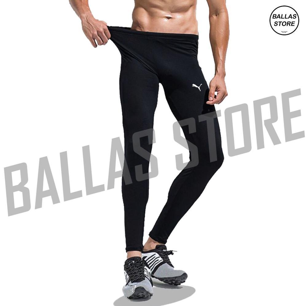 PREMIUM PAKET SETELAN BASELAYER MANSET LEHER TINGGI LEGGING MANSET PRIA DAN CELANA FUTSAL SEPEDA VOL