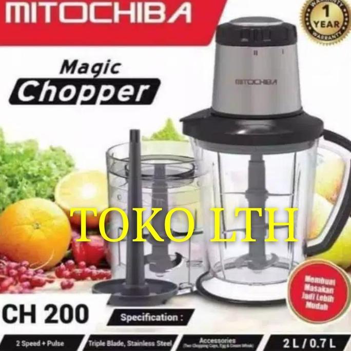 MITOCHIBA MAGIC BLENDER / FOOD PROCESSOR CH200 /BLENDER BUMBU & DAGING