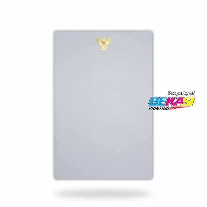 TERMURAH - 100 GSM Letterhead Foil Cetak Kop Surat HVS Poly Hotprint Gold Emboss ALL COLOR