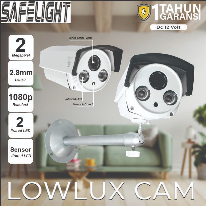 Cctv Outdoor Promo Beli 2 Discount 20% 1080P 2 Mata Ifrared Gc02 Cctv Murah Cctv Analog Garansi 1 Ta
