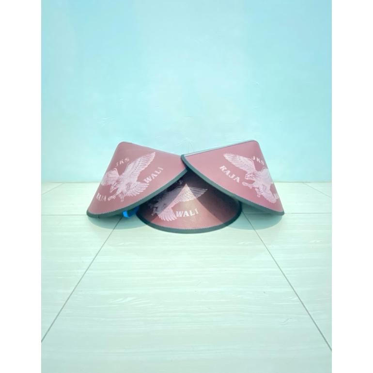 Caping Spons Plus Tali Dagu Caping Topi Petani Waterproof