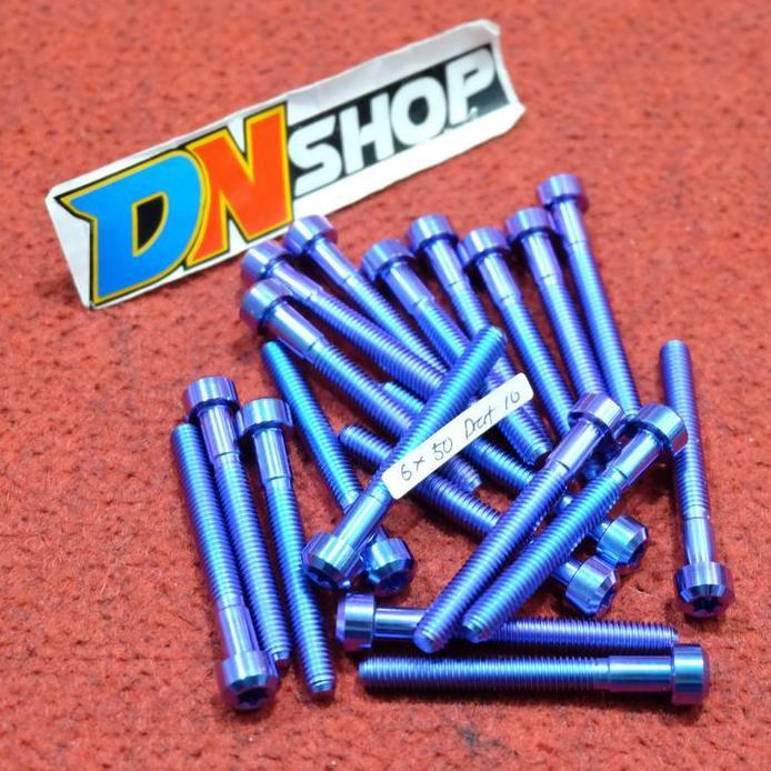 READY BAUT TITANIUM M6X50 DRAT 10