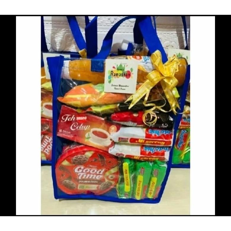 FREE ONGKIR PROMO MURAH PARCEL LEBARAN | PARCEL PAKET SEMBAKO HEMAT 1 ( BISA REQUEST ISI SESUAI BUDG