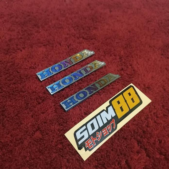 READY STOCK EMBLEM HONDA TITANIUM KECIL HONDA VARIO/BEAT/SCOOPY/PCX/ADV