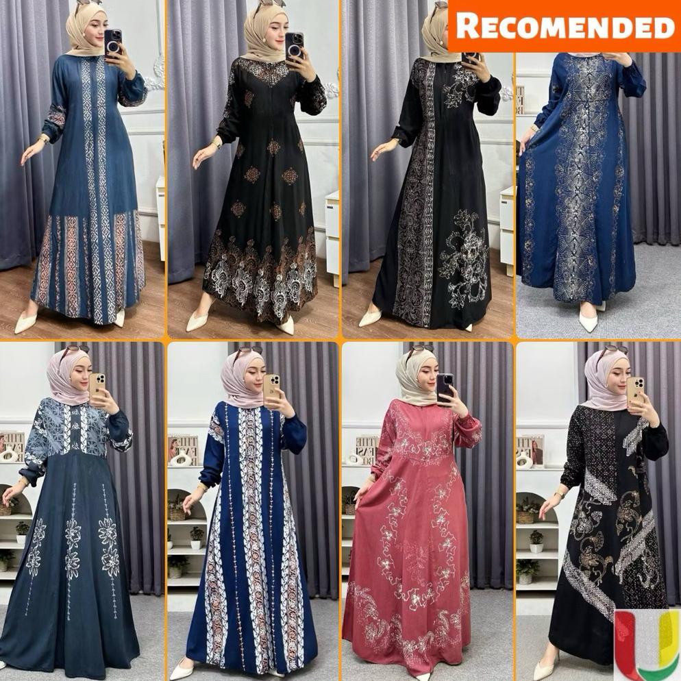 HOT Batik Usman - TERBARU GAMIS RAYON PREMIUM | GAMIS TWILL ORI PEKALONGAN | GAMIS BUSUI JUMBO DASTE