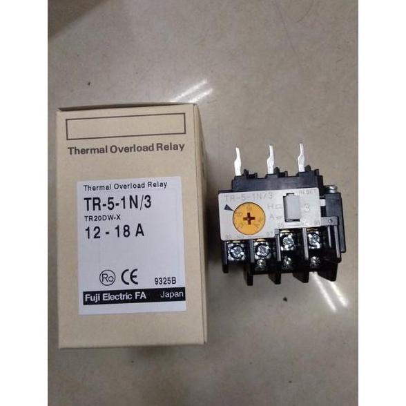 Promo Thermal Overload Fuji Relay Overload Tr-5-1N/3 Fuji Electric Tr51N Tr5In Tr-5
