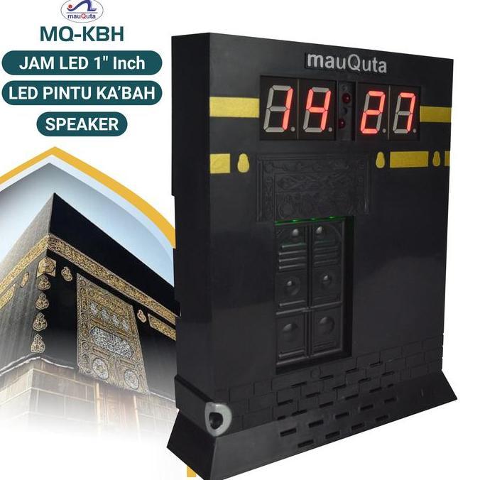 Mauquta Jam Digital Jadwal Sholat Mq-03-Kbh Mq-02-Kbh Suara Adzan Dan Tartil Otomatis Mq-Kbh Jam Kab