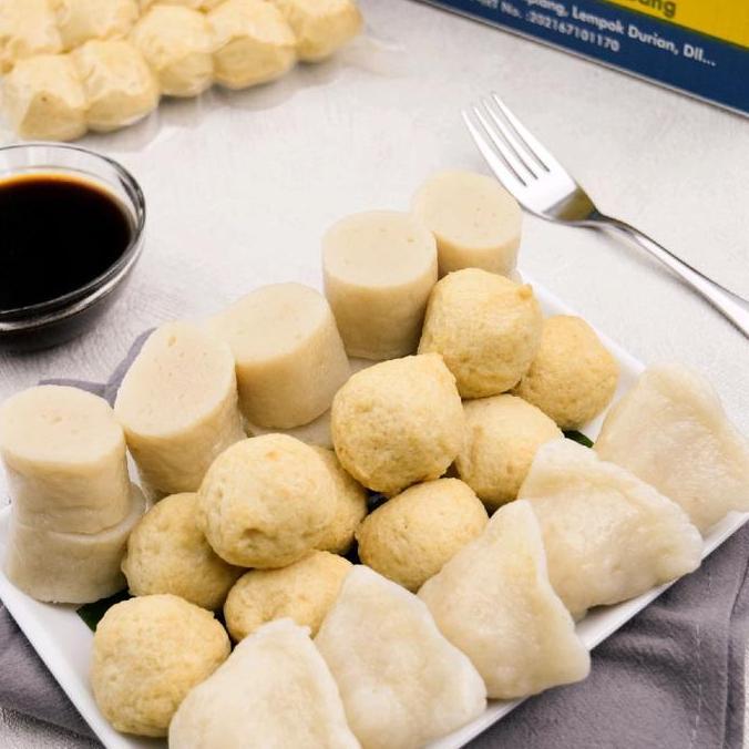 Pempek Candy Palembang Paket A / Pempek Palembang Asli Tenggiri / Paket Pempek Kecil