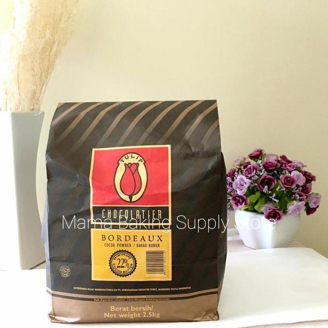 TULIP Bordeaux Cocoa Chocolate Powder Cokelat Bubuk Bordeaux 500 gr