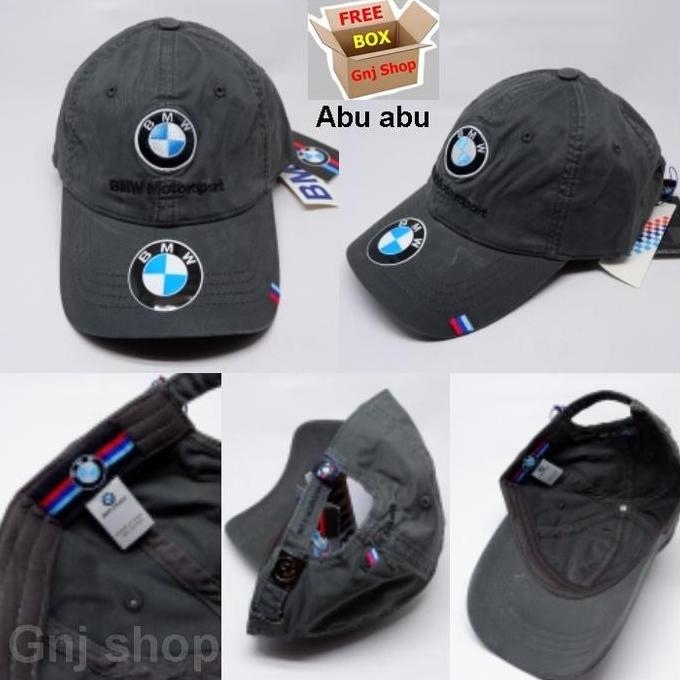 Topi baseball golf new bmw motorsport bordir import full tag unisex free box