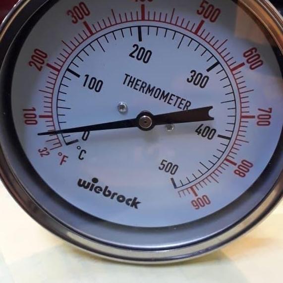 Thermometer Wiebrock 4" 500 Celcius