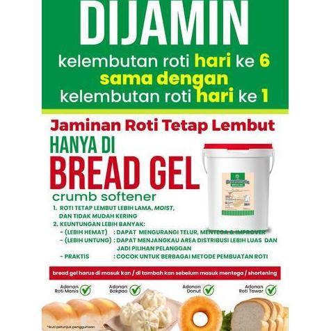 Bread Gel Roti Crumb Softener Pelembut Roti Breadgel Donat