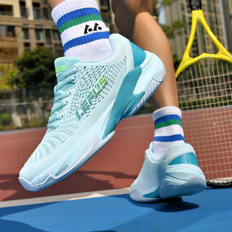 New Product Lefus Sepatu Badminton Pria Dan Wanita Umum Sepatu Bulutangkis Sepatu Olahraga Badminton