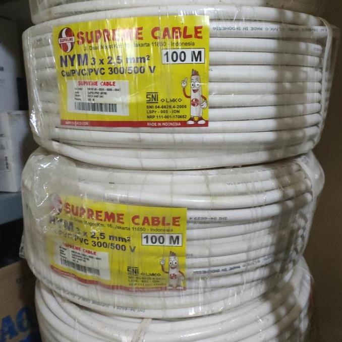 Promo kabel nym 3x2.5 supreme 100m nym 3x2,5 100m supreme Diskon