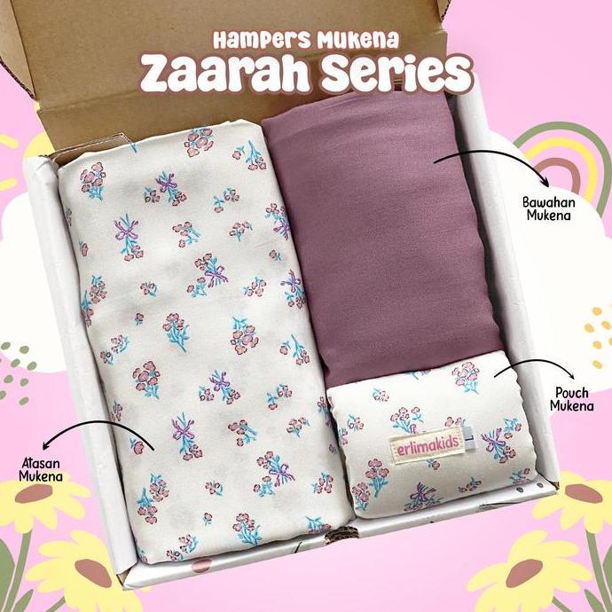 ''Terlaris" Erlimakids Hampers Ulang Tahun Gi Mukenah Anak Muslim Cewek Umur 4 - 13 Tahun Cocok Untu