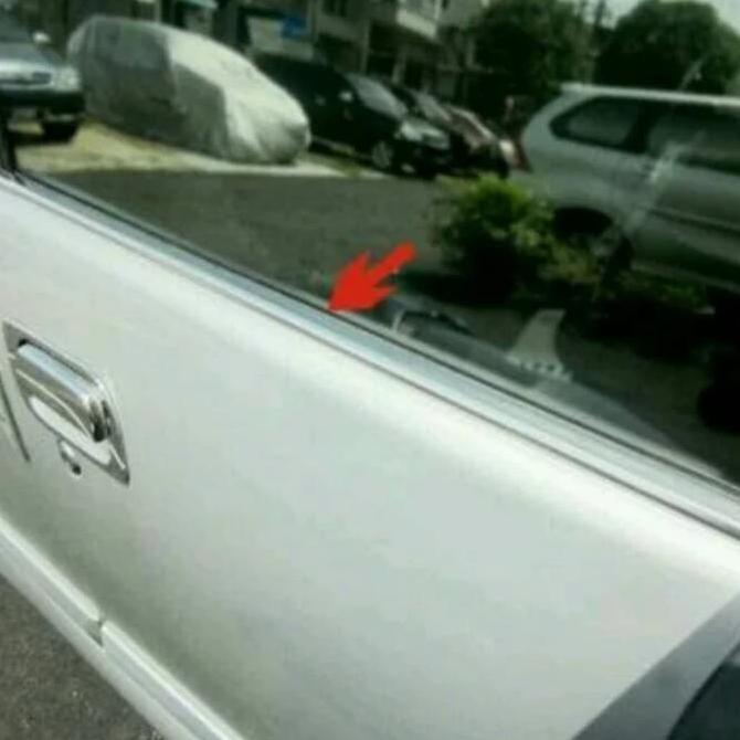 List Lis Pintu Kaca Samping New Avanza Xenia Vvti 2005-2011 Stainless