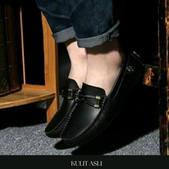 Termurah / Hot Sale Sepatu Fantofel Pansus Casual Hitam Pormal Kantor Terbaru Untuk Pria - Pantofel,